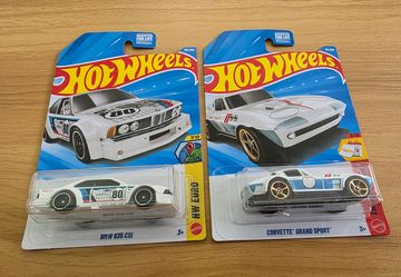 New Hot Wheels BMW + Corvette