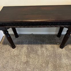 Solid Wood Entry Way Table