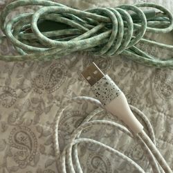 Three iPhone Cords