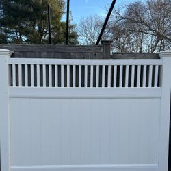 6’ Capped Spindle Top Fence Section(s)