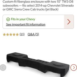 JL Audio Stealth Subwoofer (2) 10" Enclosed Speaker S1