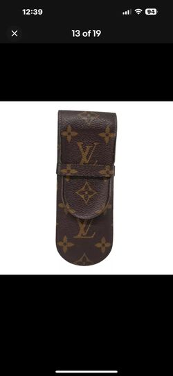 LOUIS VUITTON Monogram Etui Stilo Pen Case 