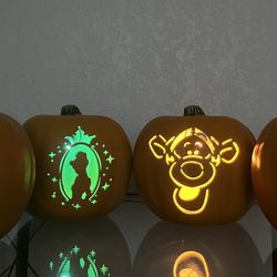 Disney Pumpkins/ Jack-o-lanterns