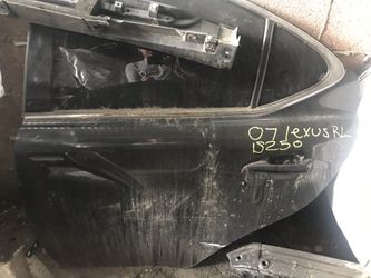 2008 lexus is250 rear doors