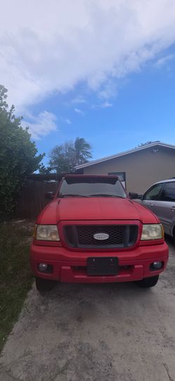 2004 Ford Red ranger edge