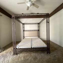 King Size Canopy Bed Frame 