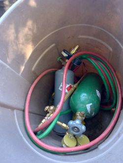Acetylene torch set