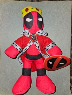 Marvel Deadpool King Plush Stuffed Toy