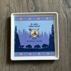 St Labre Indian School 2024 Benefactor Society Trinket Dish Square