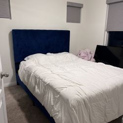 Queen Bed Frame With Headboard