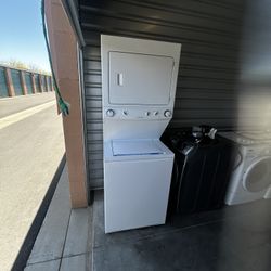 Ge Stackable Washer Dryer 220 V Electric 