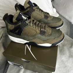 Air Jordan 4 Retro SE Olive Craft 