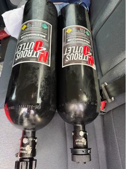 2 nitrous Outlet 15lb bottles