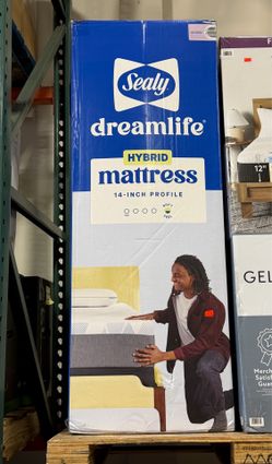 Sealy Dreamlife “Queen 14in” Hybrid Mattress (Brand New in Box)!