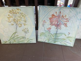 Large Pair Canvas Prints