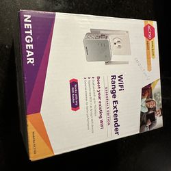 Netgear AC750 WiFi Range Extender- New
