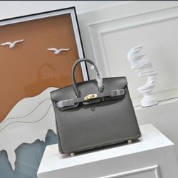Birkin bag grey