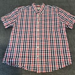 Men’s XL Plaid Shirt – Like New – $6