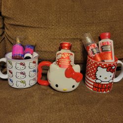 Sanrio Hello Kitty/Stitch Mug & Bath & Body Works Gift Set Any Occasion $25 Each Set