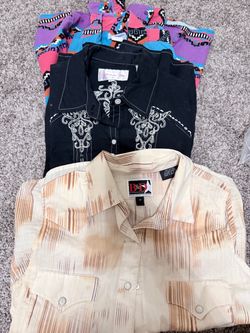 Bundle, vintage western shirts Size M women’s