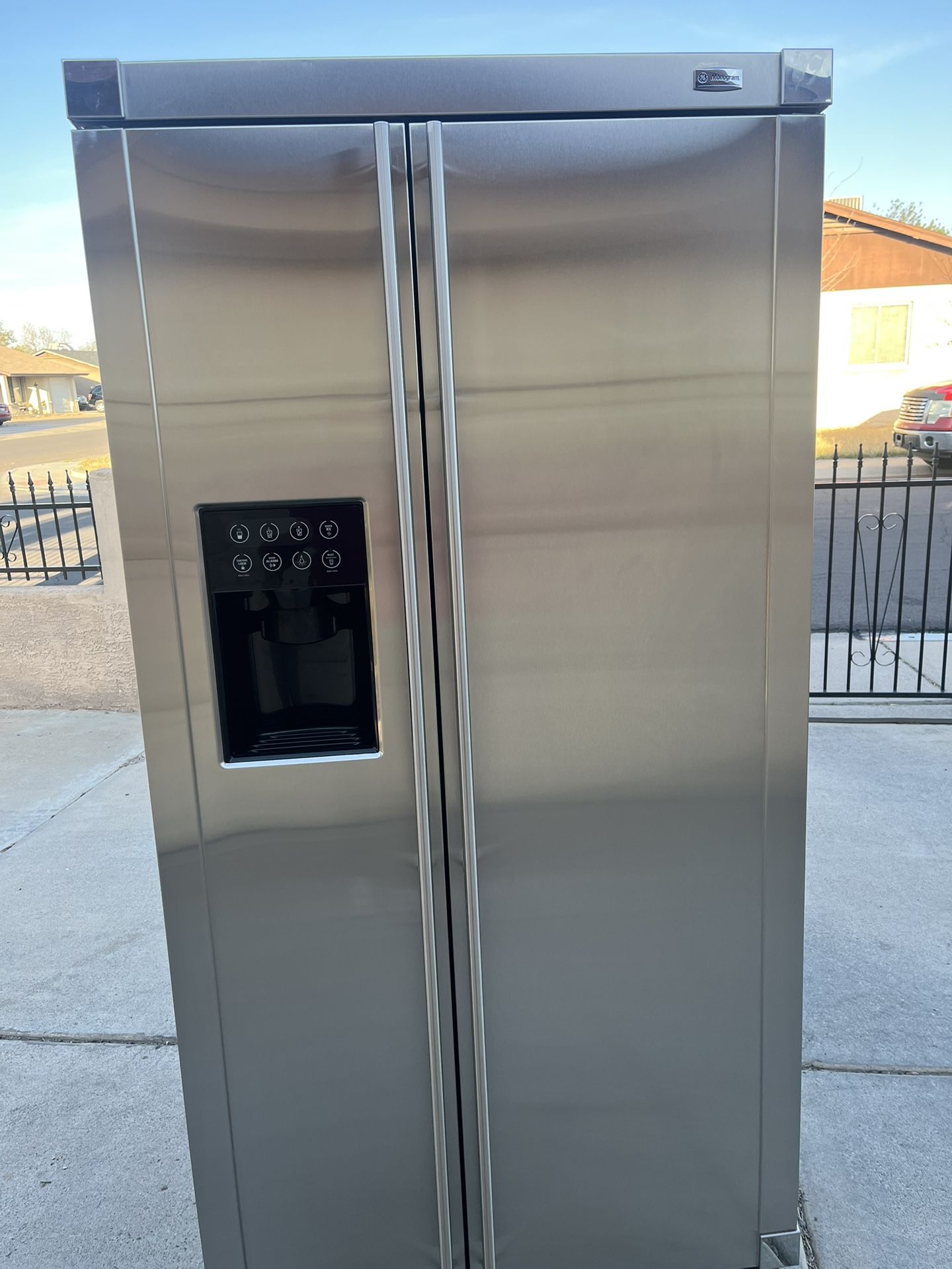 Refrigerator GE Monogram Stainless Steel