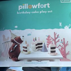 Birthday cake play set new