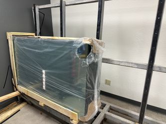 Patio Door Glass Single Pane Clear 34x76