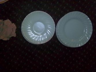 Vintage 1930s Franciscan Turquoise 30pc Dish Set
