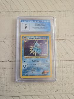 Mistys Seadra CGC mint 9 prerelease promo 2000
