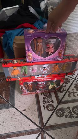 Figures bed and Pokémon
