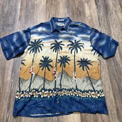 Vintage Hawaiian Hula Girl Shirt