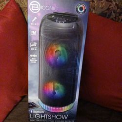 New BLUETOOTH LIGHTSHOW WIRELESS SPEAKER  $50