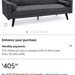 Vasagle Convertible Couch Sofa Bed 