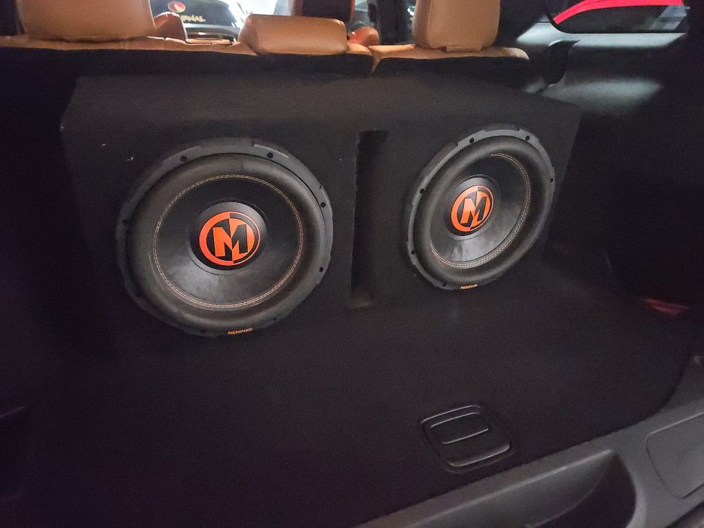 Memphis Mojo Pro subs MASSIVE AUDIO AMP