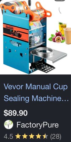 Vevor (brand) Manual Cup Sealing Machine