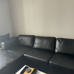 Leather Couch 