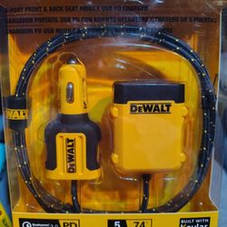 New 6ft 3 Port Car Charger 