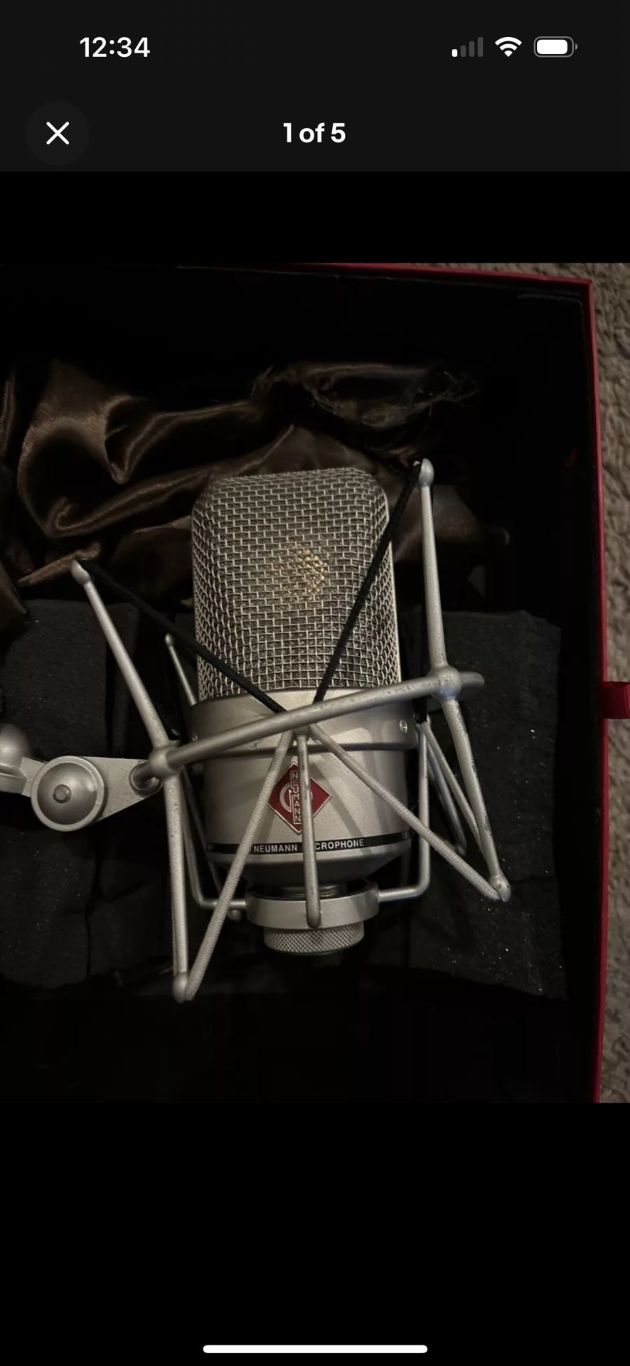 Neumann TLM 49 Cardioid Studio Condenser Microphone 