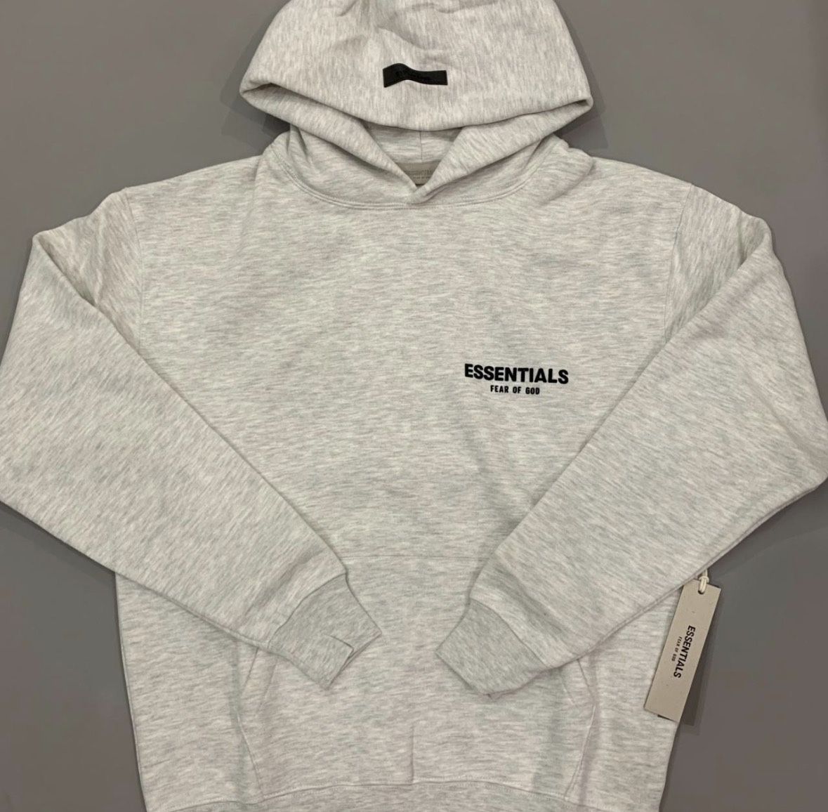 Essentials Hoodie Light Oatmeal Size Small Brand New
