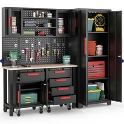 6 Piece Garage Storage System 