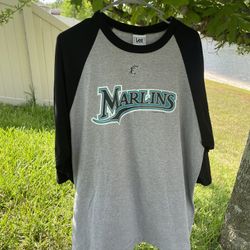 2005 Miami Marlins Baseball Tee