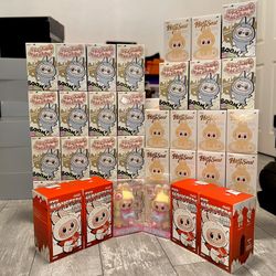 Pop Mart Labubu The Monsters Have A Seat / Exciting Macarons Vinyl Plushes IN HAND BRAND NEW