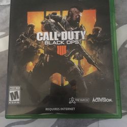 Call Of Duty Black Ops 4 For Xbox 1