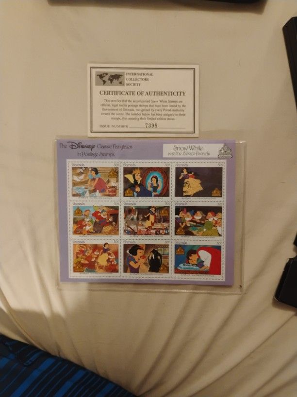 Disney Classic Fairytales Stamp Collection