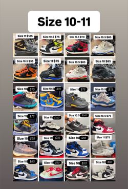 Jordan’s Nikes cheap deals sizes 10 10.5 11