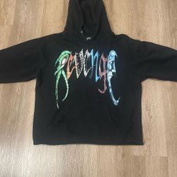 Revenge x Trippie Redd Hoodie Black – Rare Collab (Size L)