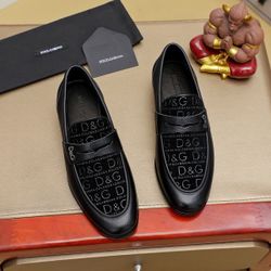 Dolce Gabbana Men’s Leather Shoes With Box 2026 New 