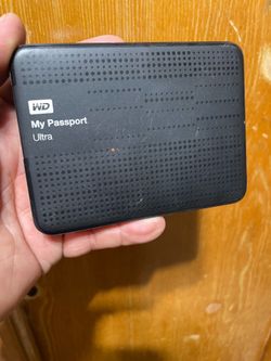 WD My Passport Ultra 2TB Portable External Hard Drive USB 3.0 HDD Black