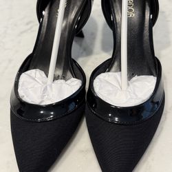 Women's Pumps Low Heels Pointed Closed Toe 