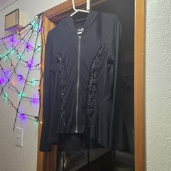 Royal Bones By Dang Goodman Corset Hoodie 